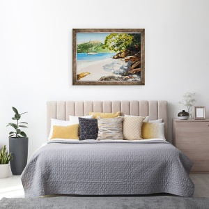 Tablou inramat - Tony Fandino - Plaja Formentor, Mallorca, 70 x 90 cm - Img 3