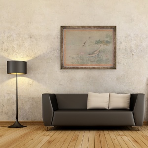 Tablou inramat - Tsubaki Chinzan - Peste, 70 x 90 cm - Img 2