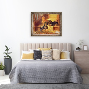 Tablou inramat - Valentine Thomas Garland - Rafinitati la moda, 60 x 80 cm - Img 3