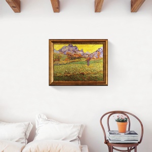 Tablou decorativ Van Gogh Le Mas de Saint-Paul înrămat