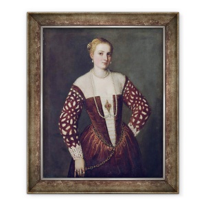 Tablou inramat - Veronese - Portret De O Femeie, 50 x 60 cm