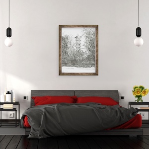 Tablou inramat - Vincent Alexander Booth - Casa Osborne, 2009, 60 x 80 cm - Img 3