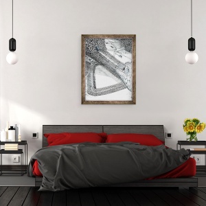 Tablou inramat - Vincent Alexander Booth - page31, Castelul din padurea Findhorn, 2006, 60 x 80 cm - Img 3