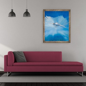 Tablou inramat - Vincent Alexander Booth - Vulcan Alb, 2016, 50 x 60 cm - Img 2