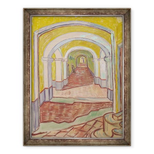 Tablou inramat - Vincent van Gogh - Coridorul de azil, 70 x 90 cm