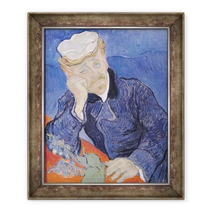 Tablou inramat - Vincent van Gogh - Dr. Paul Gachet, 70 x 85 cm