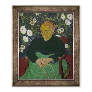 Tablou inramat - Vincent van Gogh - Madame Roulin balansoar leagan La berceuse, 70 x 85 cm