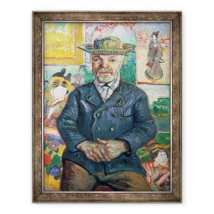 Tablou inramat - Vincent van Gogh - Pere Tanguy, 70 x 90 cm