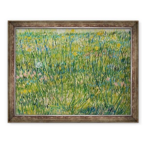 Tablou inramat - Vincent van Gogh - Petic de Iarba, 70 x 90 cm