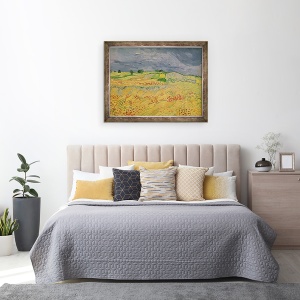 Tablou inramat - Vincent van Gogh - Plain la Auvers, 60 x 80 cm - Img 3