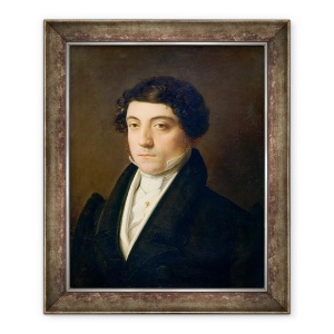 Tablou inramat - Vincenzo Camuccini - Portret De Gioacchino Rossini 1830, 50 x 60 cm