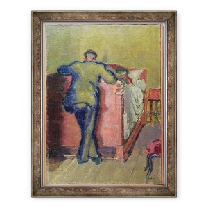 Tablou inramat - Walter Richard Sickert - Dormitorul, 60 x 80 cm