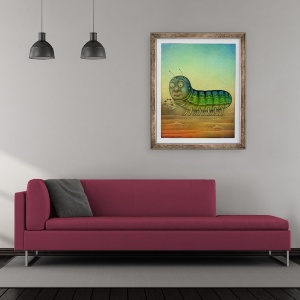 Tablou inramat - Wayne Anderson - Jonglerie Omida, 50 x 60 cm - Img 2