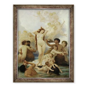 Tablou inramat - William-Adolphe Bouguereau - Nasterea lui Venus, 70 x 90 cm