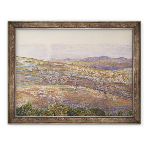 Tablou inramat - William Holman Hunt - Marea Moarta din Siloam, 70 x 90 cm