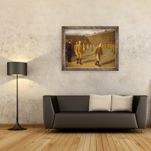 Tablou inramat - William Powell Frith - Razbunare, 70 x 90 cm - Img 2