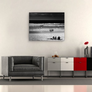 Tablou canvas - 3X3, Vara, Mare, Plaja, Bondi, Sydney, 60 x 75 cm - Img 2