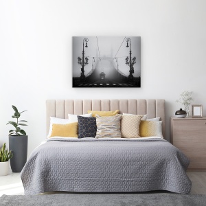 Tablou canvas - A 47, Tramvai, Arhitectura, Pod, Transport, Trecere De Pietoni, 50 x 70 cm - Img 3