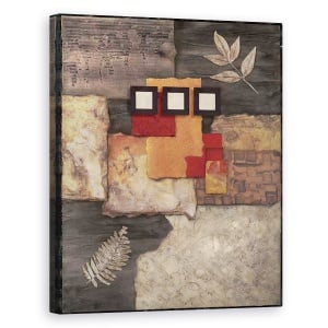 Tablou canvas - Abstract, Modern, Pietre, Frunze, 60 x 75 cm