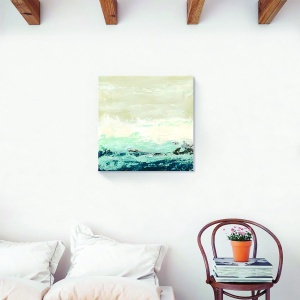Tablou decorativ abstract ocean pe canvas 60x60 cm