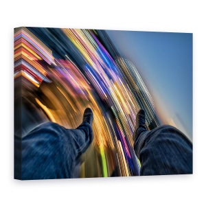 Tablou canvas - Acceleratie Completa Capitolul, Actiune, Parc De Distractie, Viteza, Picior, Pasiune, 60 x 80 cm