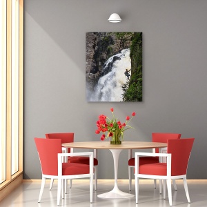 Tablou canvas - Alpinism, Cascada, Alpinist, Ascensiune, 60 x 75 cm - Img 4