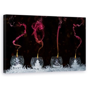 Tablou canvas - An Nou Fericit, 2015, An Nou Fericit, Lumanare, 50 x 80 cm