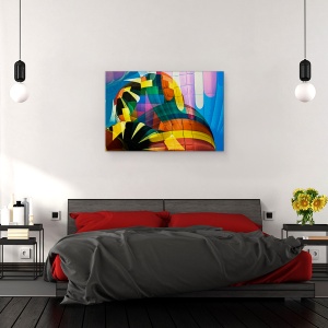 Tablou canvas - Baloane, Balon, Abstract, Colorat, Montaj, Reno, 40 x 60 cm - Img 3