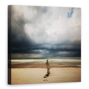 Tablou canvas - Baltic, Litoral, Furtuna, Plaja, Peisaj, 60 x 60 cm