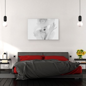 Tablou canvas - Bobbi Si Palaria Ei, Punct, Portret, 40 x 60 cm - Img 3