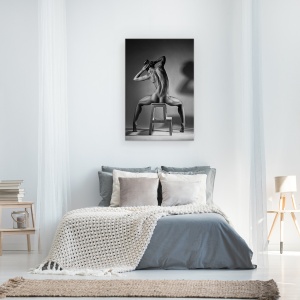 Tablou canvas - Bodyscape, Atletic, Corp, Ingrijire Corporala, Femeie, Fitness, 60 x 90 cm - Img 3