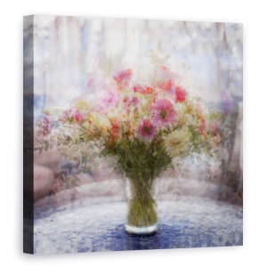 Tablou canvas - Buchet, Vaza, Floare, 60 x 60 cm