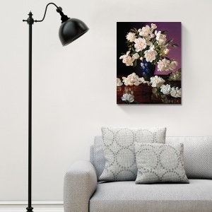 Tablou Canvas - Bujori, 60 x 75 cm - Img 2
