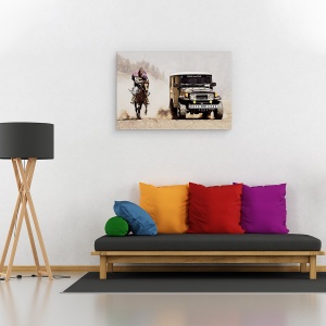 Tablou canvas - Cai Putere, Bromo, Indonezia, Om, Plimbare, Calaret, 60 x 90 cm - Img 2