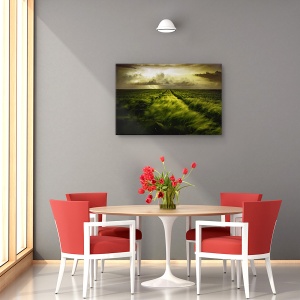 Tablou decorativ canvas peisaj furtună 60x90 cm