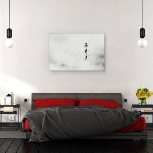 Tablou canvas - Ceata, Belgia, Ostend, Far, Turn, Cladire, 60 x 90 cm - Img 3
