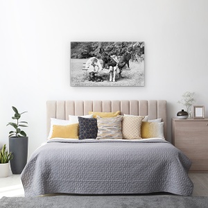 Tablou canvas - Cei Mai Buni Prieteni, Caine, Prieten, Polonia, Animal, 50 x 80 cm - Img 3
