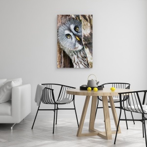 Tablou canvas - Cine E Acolo?, Ascunzatoare, Curios, Surprins, Ochi, Portbagaj, 40 x 60 cm - Img 4