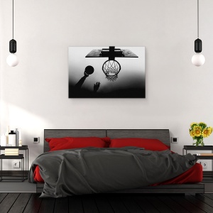 Tablou canvas - Cos, Actiune, Cos, Minge, Mana, 60 x 90 cm - Img 3