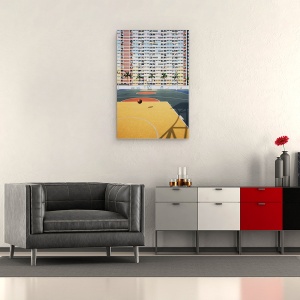 Tablou canvas - Curcubeu, Strada, Fatada, Camp, Sport, Sport, 40 x 60 cm - Img 2