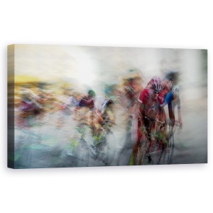 Tablou canvas - Cursa, Sport, Kranj, Blurat, Incetosat, 50 x 100 cm