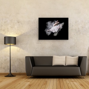 Tablou canvas - Dansator De Praf, Danseaza, Femeie, 50 x 70 cm - Img 2