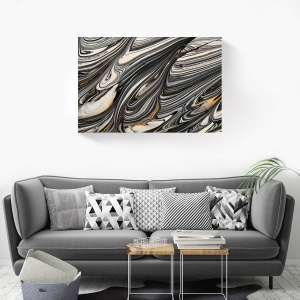 Tablou decorativ abstract canvas cu culori vii