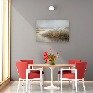 Tablou canvas - Dimineata De Iarna, Rece, Reed, Iarba, 60 x 90 cm - Img 4