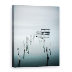 Tablou canvas - Distrugere, Peisaj, Pier, Apa, Peisaj Marin, Carrasqueira, 75 x 100 cm