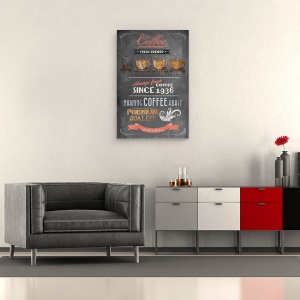 Tablou canvas - Diverse, Oferte speciale, Cafea, Meniu II, 40 X 60 cm - Img 2