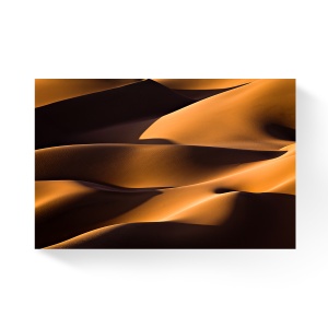 Tablou Canvas - Dune de nisip, Desert, Sahara, Apus de soare, Ubre, 80 x 120 cm