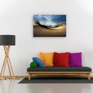 Tablou canvas - Dune..., Peisaj, Plaja, Nisip, Coasta, 60 x 90 cm - Img 2