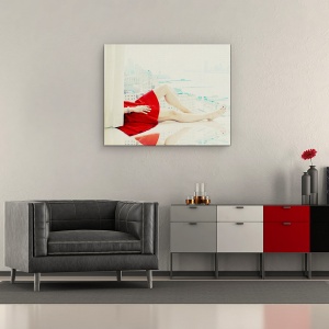 Tablou Canvas - Dupa-Amiaza Lenesa, 60 x 75 cm - Img 2