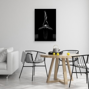 Tablou canvas - Eszter, Piedestal, Statuie, Sculptura, Punct, 40 x 60 cm - Img 4